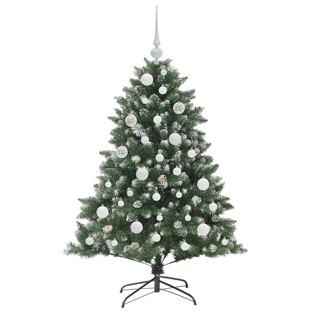 Künstlicher Weihnachtsbaum mit 150 LEDs Grün 85 x 85 x 120 cm
