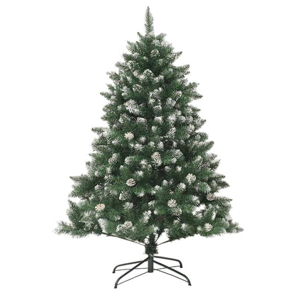 Künstlicher Weihnachtsbaum mit 150 LEDs mit Ständer Grün 120 cm