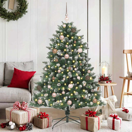 Künstlicher Weihnachtsbaum mit 150 LEDs Grün 105 x 105 x 150 cm