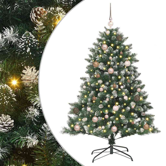 Künstlicher Weihnachtsbaum mit 150 LEDs Grün 105 x 105 x 150 cm