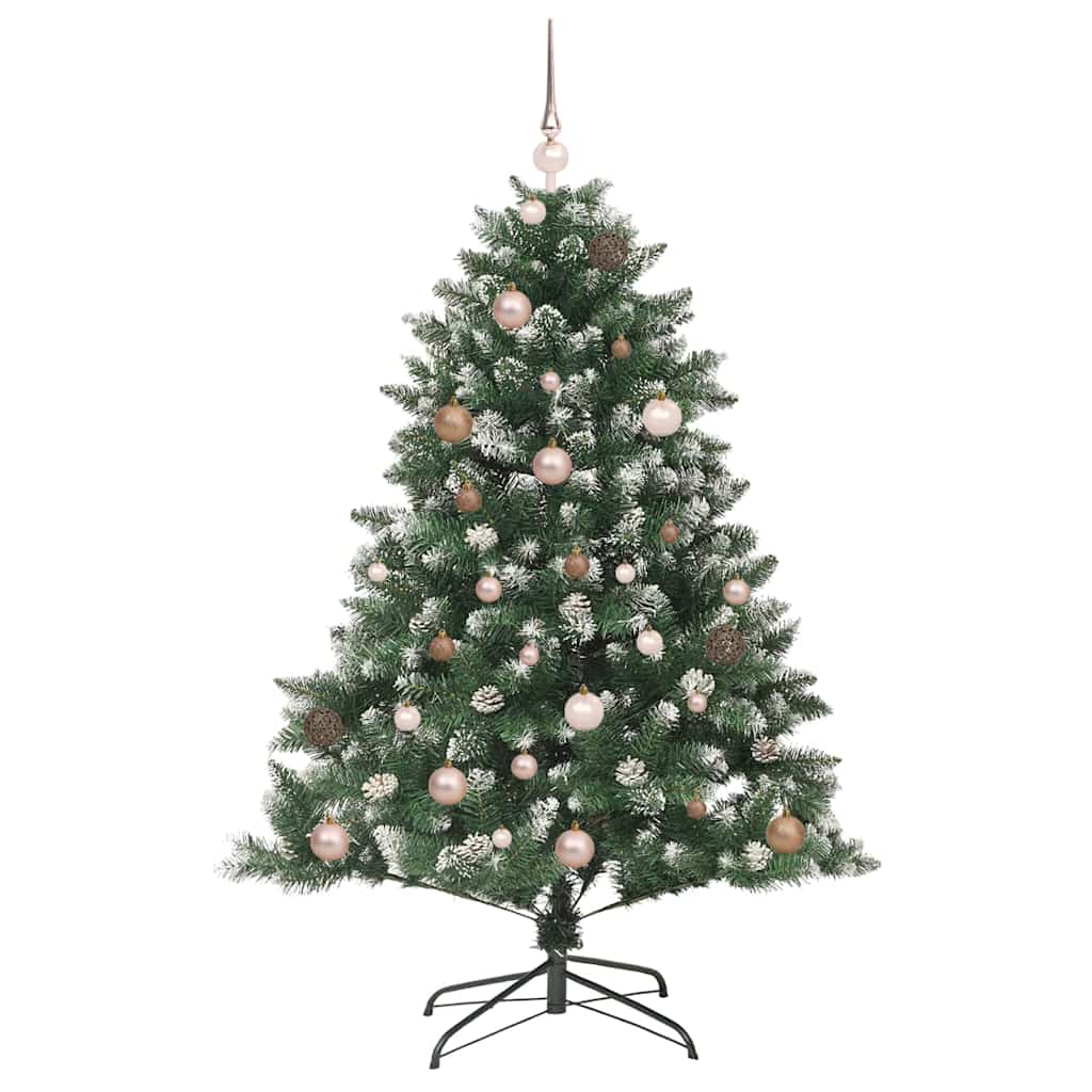 Künstlicher Weihnachtsbaum mit 150 LEDs Grün 105 x 105 x 150 cm