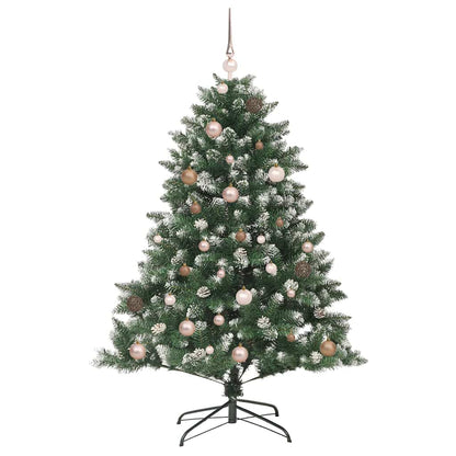 Künstlicher Weihnachtsbaum mit 150 LEDs Grün 105 x 105 x 150 cm
