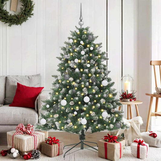 Künstlicher Weihnachtsbaum mit 150 LEDs Grün 105 x 105 x 150 cm