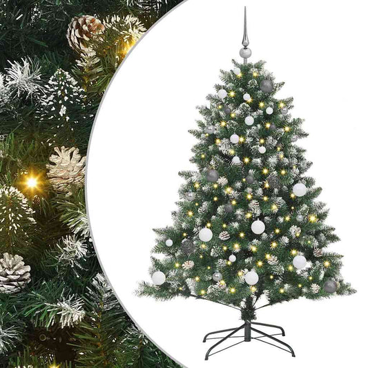 Künstlicher Weihnachtsbaum mit 150 LEDs Grün 105 x 105 x 150 cm
