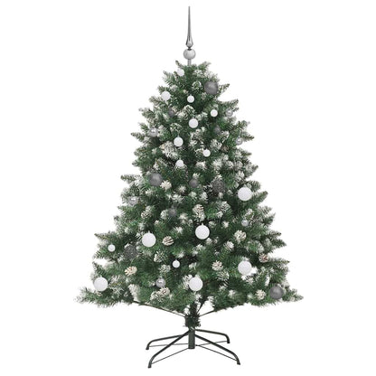 Künstlicher Weihnachtsbaum mit 150 LEDs Grün 105 x 105 x 150 cm
