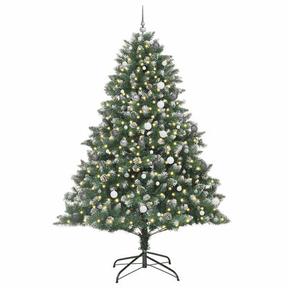 Künstlicher Weihnachtsbaum mit 300 LEDs Grün 160 x 160 x 240 cm