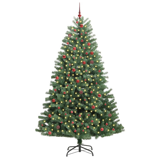 Künstlicher klappbarer Weihnachtsbaum Grün 270 cm