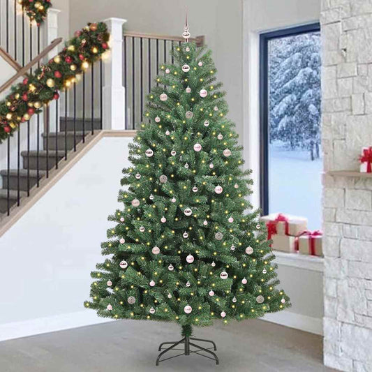 Künstlicher klappbarer Weihnachtsbaum Grün 270 cm