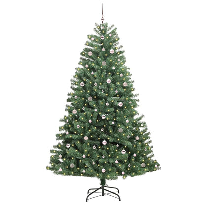 Künstlicher klappbarer Weihnachtsbaum Grün 270 cm