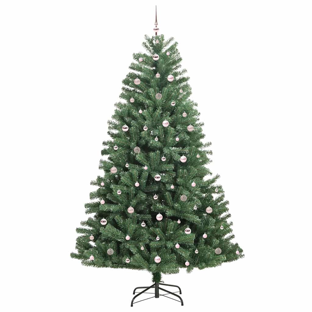 Künstlicher klappbarer Weihnachtsbaum Grün 270 cm
