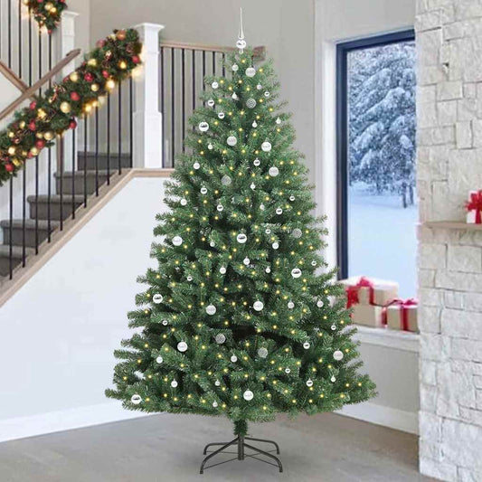 Künstlicher klappbarer Weihnachtsbaum Grün 270 cm