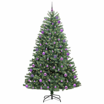 Künstlicher klappbarer Weihnachtsbaum Grün 270 cm