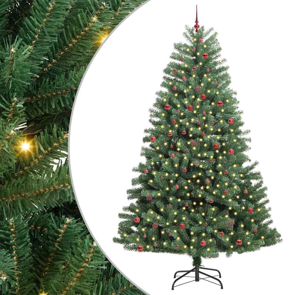 Künstlicher klappbarer Weihnachtsbaum Grün 300 cm