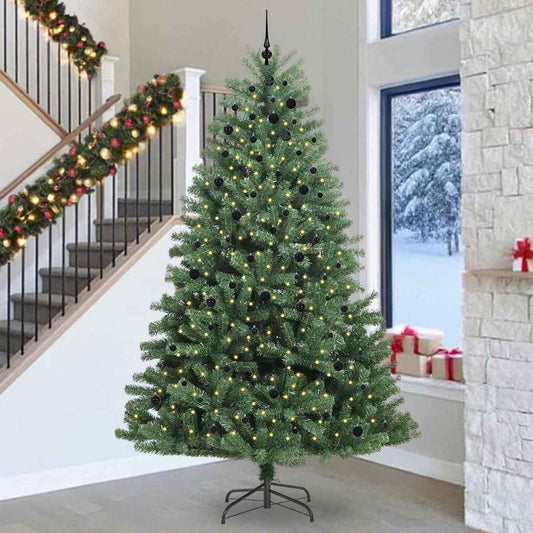 Künstlicher klappbarer Weihnachtsbaum Grün 300 cm