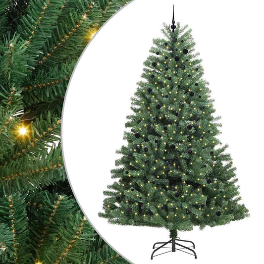 Künstlicher klappbarer Weihnachtsbaum Grün 300 cm