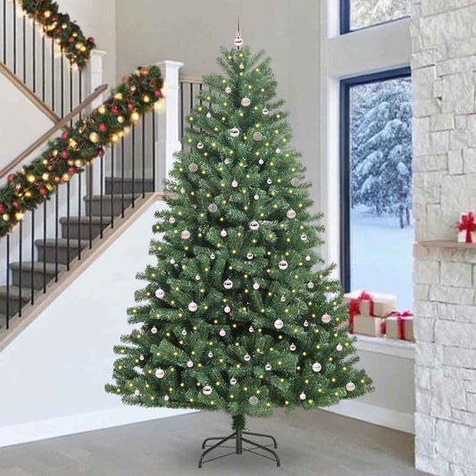 Künstlicher klappbarer Weihnachtsbaum Grün 300 cm