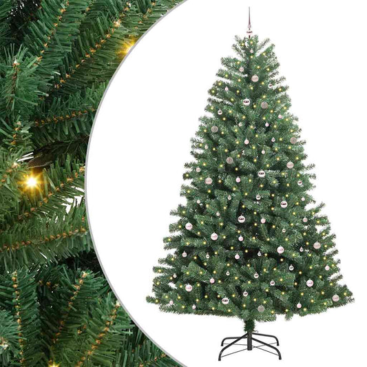 Künstlicher klappbarer Weihnachtsbaum Grün 300 cm