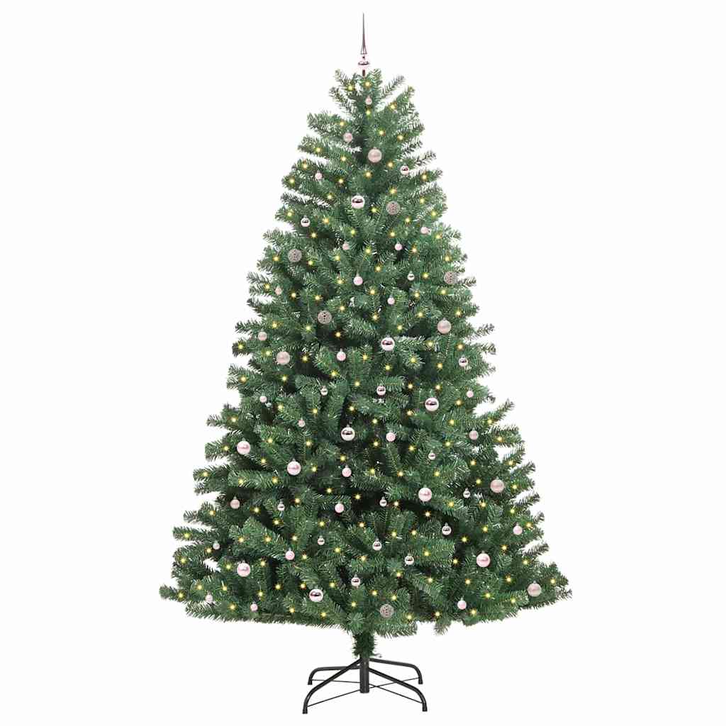 Künstlicher klappbarer Weihnachtsbaum Grün 300 cm