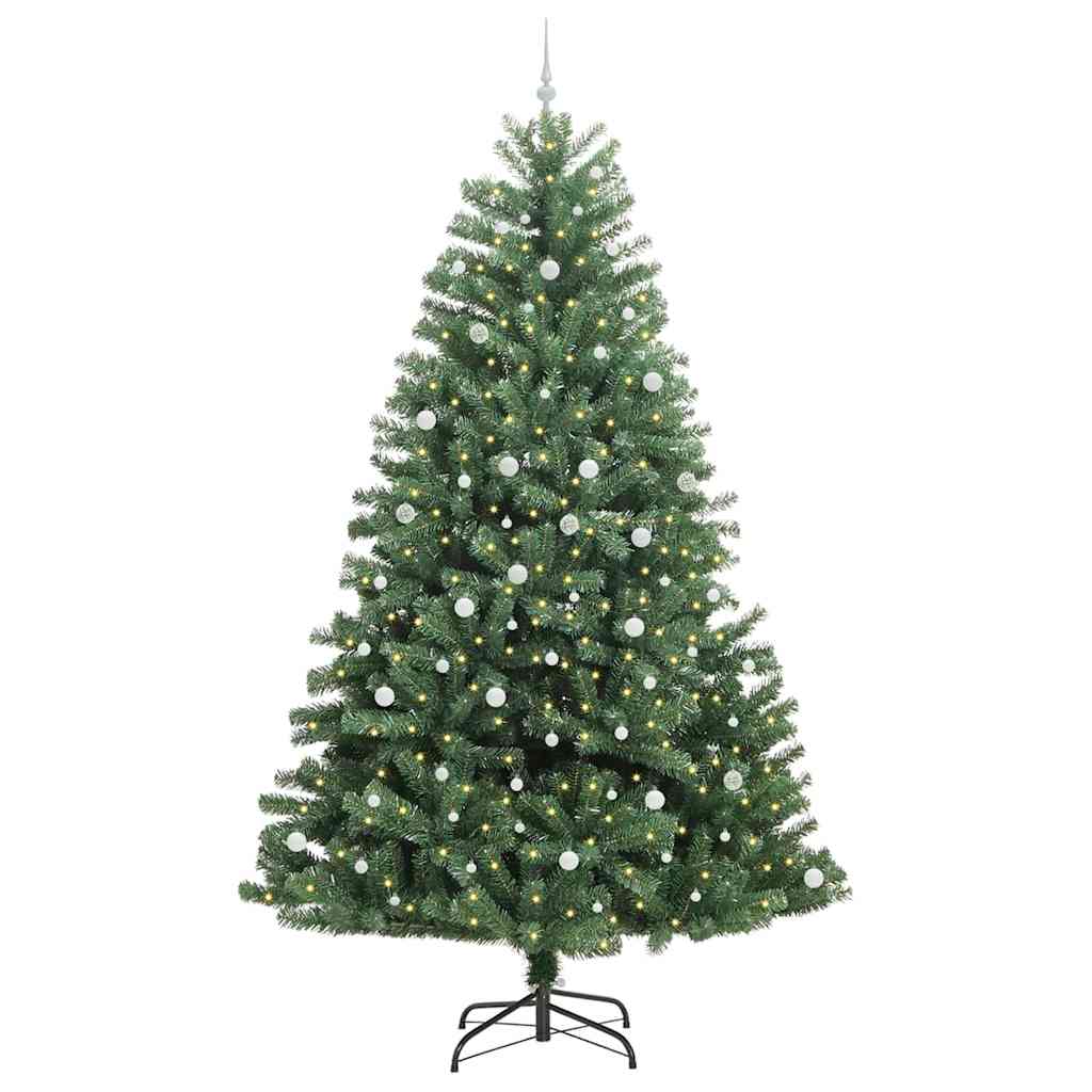 Künstlicher klappbarer Weihnachtsbaum Grün 300 cm