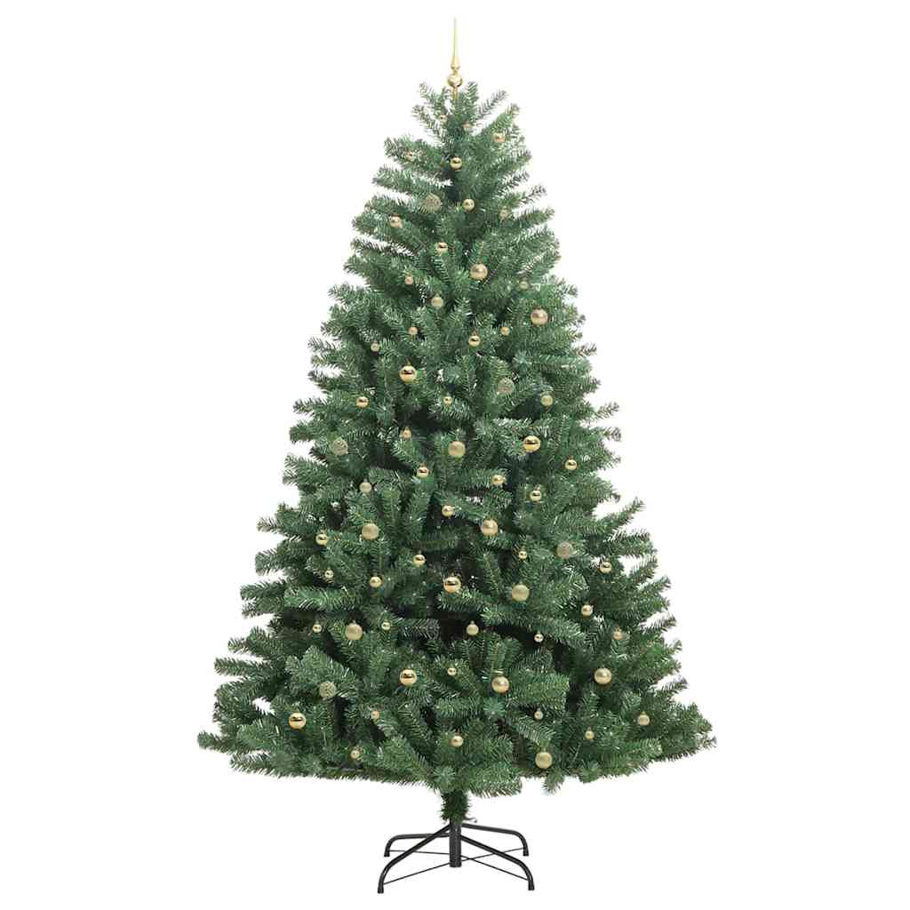 Künstlicher klappbarer Weihnachtsbaum Grün 300 cm