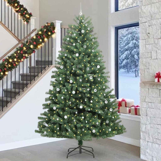 Künstlicher klappbarer Weihnachtsbaum Grün 300 cm