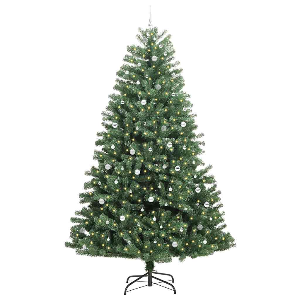 Künstlicher klappbarer Weihnachtsbaum Grün 300 cm