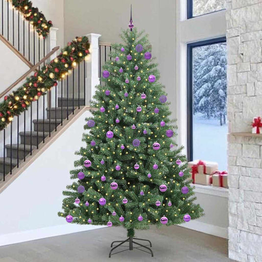 Künstlicher klappbarer Weihnachtsbaum Grün 300 cm