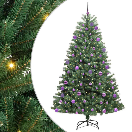 Künstlicher klappbarer Weihnachtsbaum Grün 300 cm