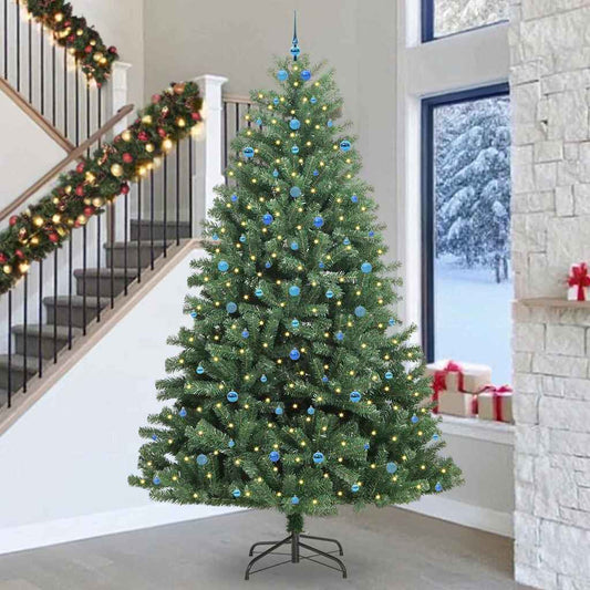 Künstlicher klappbarer Weihnachtsbaum Grün 300 cm