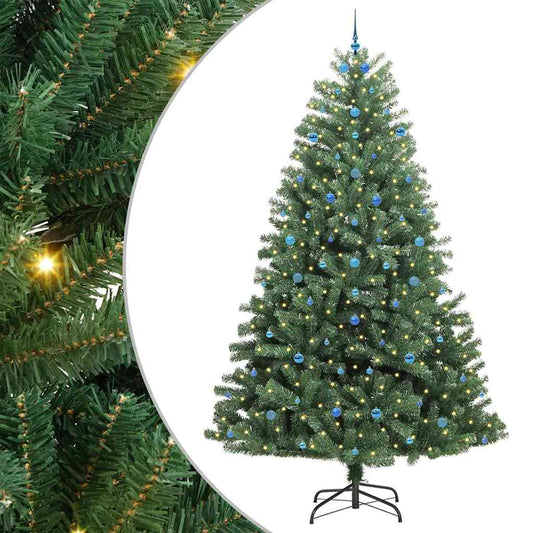 Künstlicher klappbarer Weihnachtsbaum Grün 300 cm