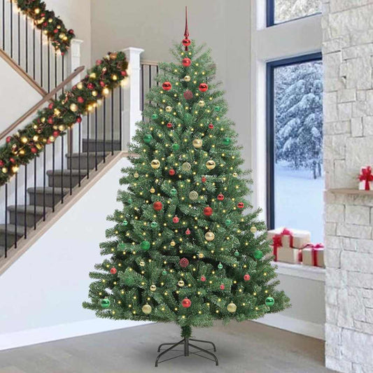 Künstlicher klappbarer Weihnachtsbaum Grün 300 cm