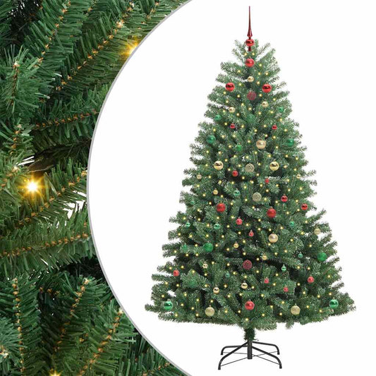 Künstlicher klappbarer Weihnachtsbaum Grün 300 cm