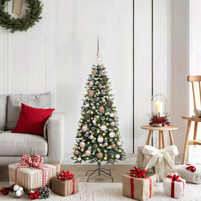 Künstlicher Weihnachtsbaum mit 150 LEDs Grün 55 x 55 x 120 cm