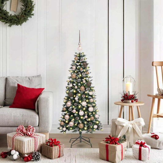 Künstlicher Weihnachtsbaum mit 150 LEDs Grün 55 x 55 x 120 cm