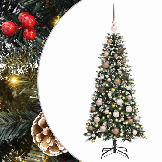 Künstlicher Weihnachtsbaum mit 150 LEDs Grün 55 x 55 x 120 cm
