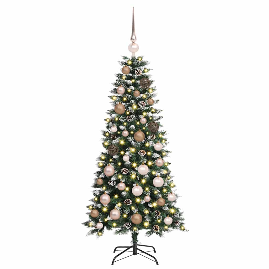 Künstlicher Weihnachtsbaum mit 150 LEDs Grün 55 x 55 x 120 cm