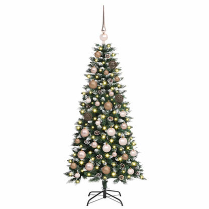 Künstlicher Weihnachtsbaum mit 150 LEDs Grün 55 x 55 x 120 cm