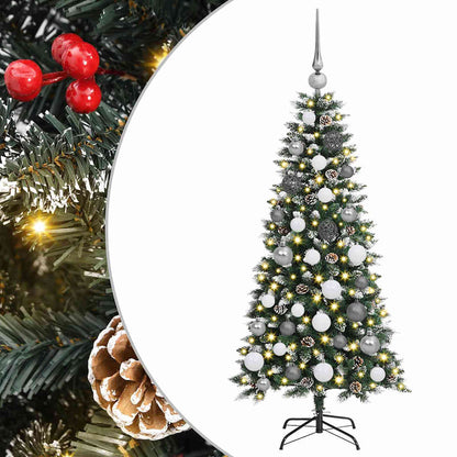 Künstlicher Weihnachtsbaum mit 150 LEDs Grün 55 x 55 x 120 cm