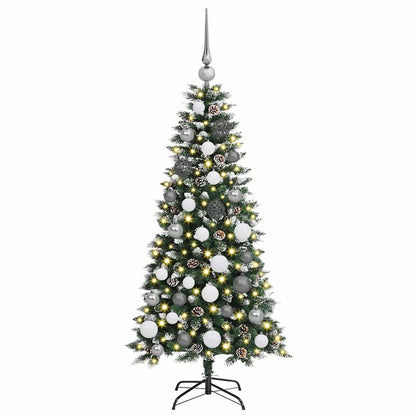 Künstlicher Weihnachtsbaum mit 150 LEDs Grün 55 x 55 x 120 cm