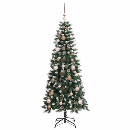 Künstlicher Weihnachtsbaum mit 150 LEDs Grün 66 x 66 x 150 cm