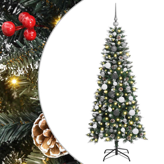 Künstlicher Weihnachtsbaum Grün 150 cm PVC