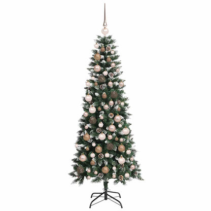 Künstlicher Weihnachtsbaum mit 300 LEDs Grün 76 x 76 x 180 cm