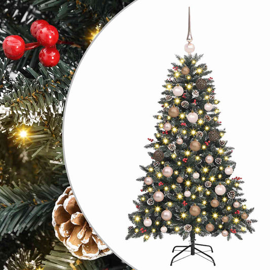 Künstlicher Weihnachtsbaum mit 150 LEDs Grün 68 x 68 x 120 cm