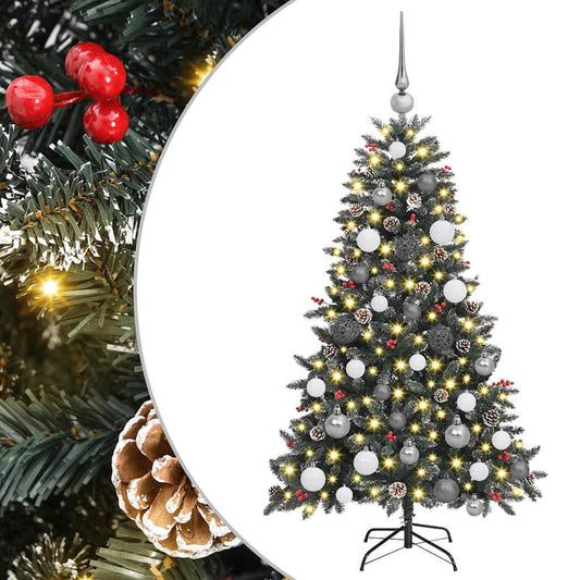 Künstlicher Weihnachtsbaum Grün 120 cm PVC