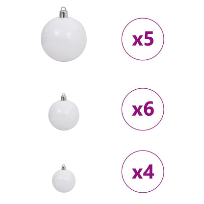 Künstlicher Weihnachtsbaum Grün 120 cm PVC