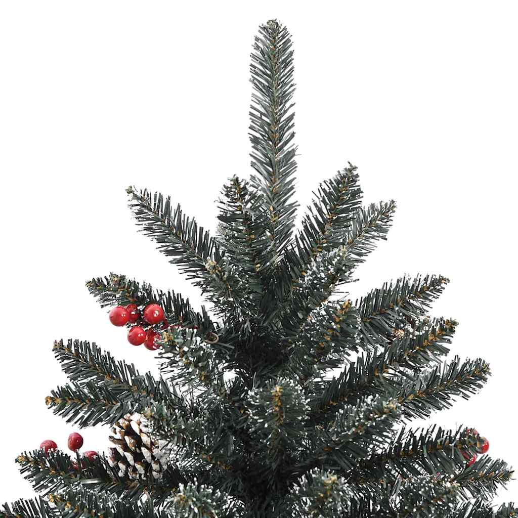 Künstlicher Weihnachtsbaum Grün 120 cm PVC, Plastik und Stahl