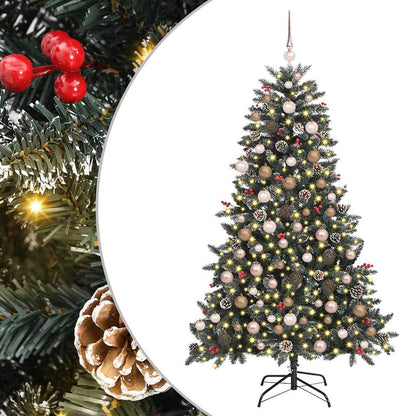 Künstlicher Weihnachtsbaum mit 300 LEDs Grün 99 x 99 x 180 cm