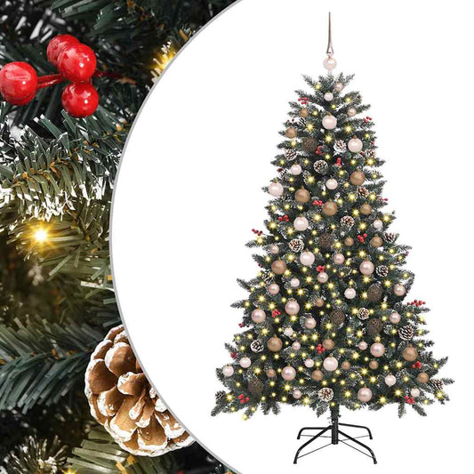 Künstlicher Weihnachtsbaum mit 300 LEDs Grün 99 x 99 x 180 cm