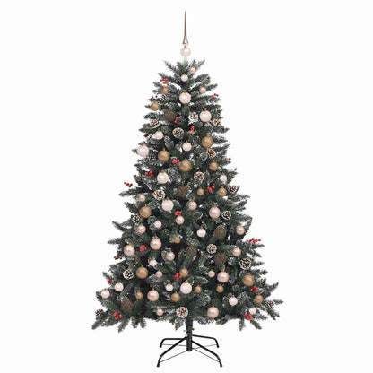 Künstlicher Weihnachtsbaum mit 300 LEDs Grün 99 x 99 x 180 cm