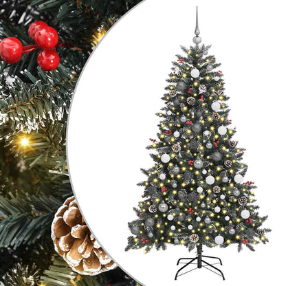 Künstlicher Weihnachtsbaum mit 300 LEDs Grün 99 x 99 x 180 cm
